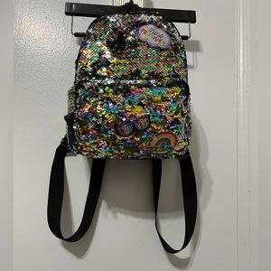 NEW BACKPACK FOR WOMEN WITH LUREX size 26x22x12